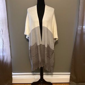 LC Color-Block Ombré Shawl